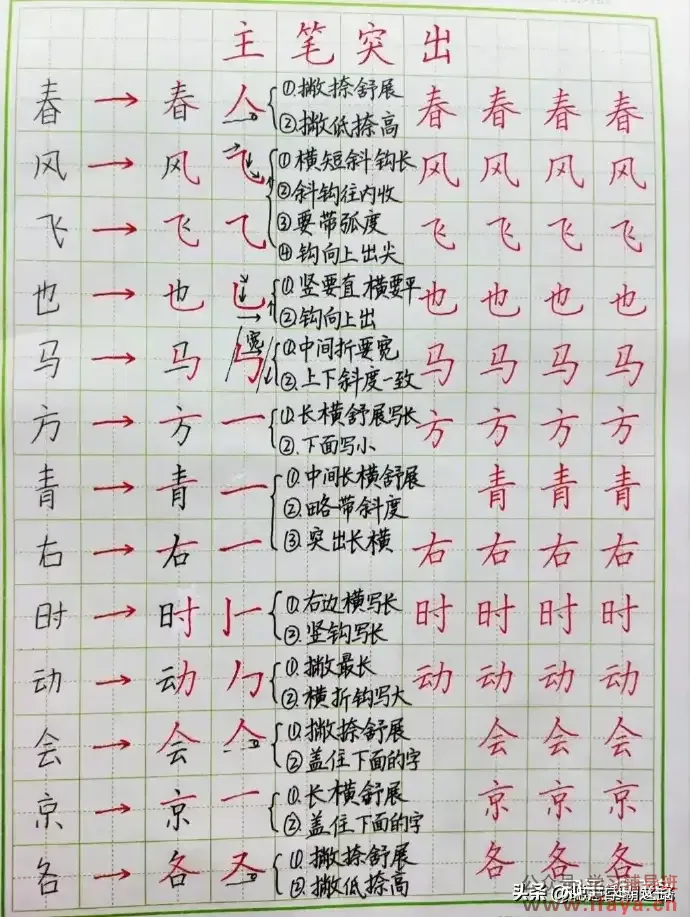 极为有效的练字野路子！(图9)